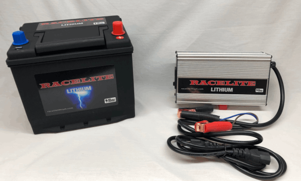 lithium ion race car battery